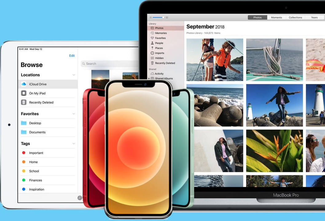 how to download photos from iphone 12 to mac