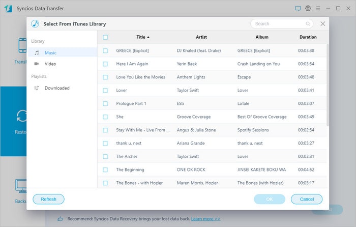 sync music from itunes library to iphone 12